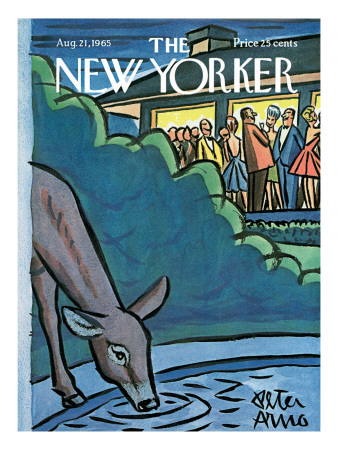 The New Yorker Cover - August 21, 1965 by Peter Arno Pricing Limited Edition Print image
