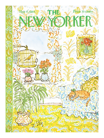 The New Yorker Cover - May 11, 1968 by William Steig Pricing Limited Edition Print image