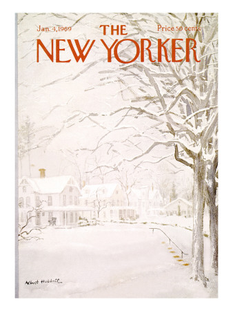 The New Yorker Cover - January 4, 1969 by Albert Hubbell Pricing Limited Edition Print image