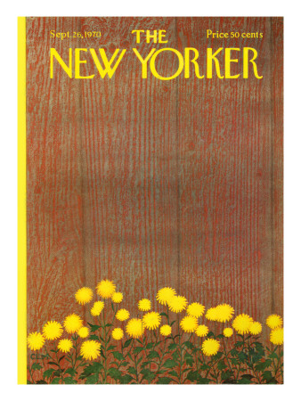 The New Yorker Cover - September 26, 1970 by Charles E. Martin Pricing Limited Edition Print image