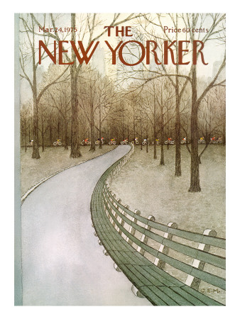 The New Yorker Cover - March 24, 1975 by Charles E. Martin Pricing Limited Edition Print image