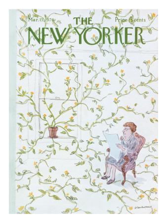 The New Yorker Cover - March 15, 1976 by James Stevenson Pricing Limited Edition Print image