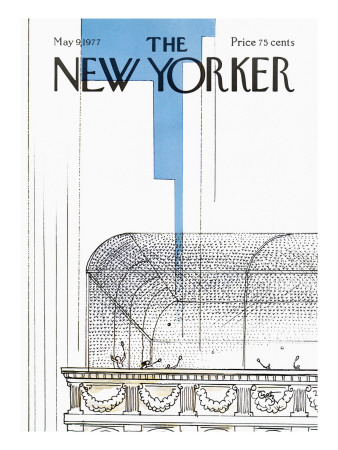 The New Yorker Cover - May 9, 1977 by Arthur Getz Pricing Limited Edition Print image
