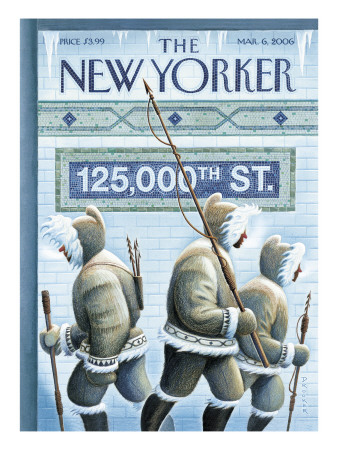 The New Yorker Cover - March 6, 2006 by Eric Drooker Pricing Limited Edition Print image