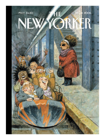 The New Yorker Cover - December 11, 2006 by Peter De Seve Pricing Limited Edition Print image