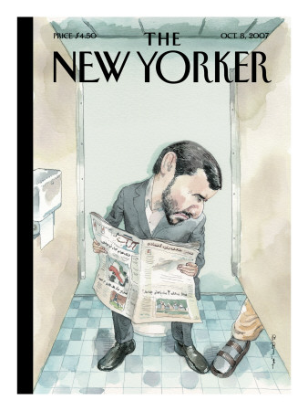 The New Yorker Cover - October 8, 2007 by Barry Blitt Pricing Limited Edition Print image