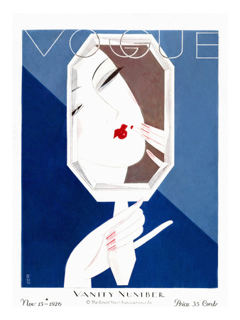 Vogue Cover - November 1926 by Eduardo Garcia Benito Pricing Limited Edition Print image