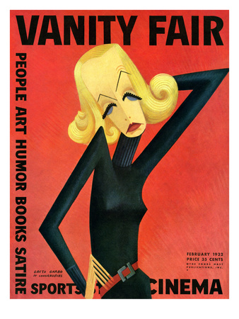 Vanity Fair Cover - February 1932 by Miguel Covarrubias Pricing Limited Edition Print image