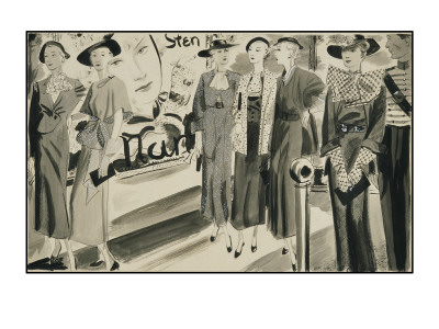 Vogue - May 1934 by Jean Pagès Pricing Limited Edition Print image