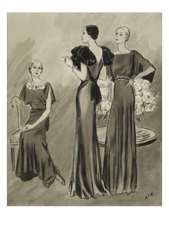 Vogue - September 1932 by Lee Ericson Pricing Limited Edition Print image
