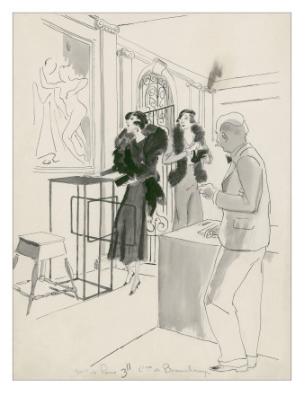 Vogue - October 1932 by Jean Pages Pricing Limited Edition Print image