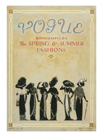 Vogue - April 1915 by Jessie Gillespie Pricing Limited Edition Print image