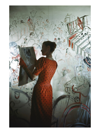 Vogue - December 1944 by Constantin Joffe Pricing Limited Edition Print image