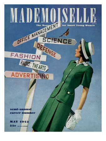 Mademoiselle Cover - May 1942 by Luis Lemus Pricing Limited Edition Print image