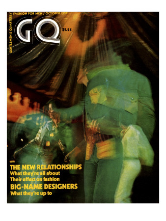 Gq Cover - October 1970 by Mark Patiky Pricing Limited Edition Print image