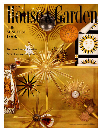 House & Garden Cover - April 1956 by Herbert Matter Pricing Limited Edition Print image