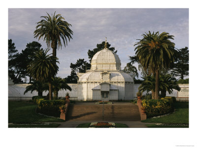 A View Of The Conservatory Of Flowers In Golden Gate Park by Ira Block Pricing Limited Edition Print image