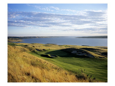 Sutton Bay Golf Club, Hole 15 by Stephen Szurlej Pricing Limited Edition Print image