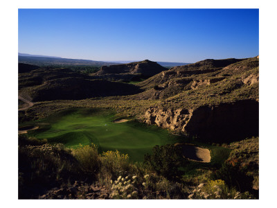 Black Mesa Golf Club, Hole 11 by Stephen Szurlej Pricing Limited Edition Print image