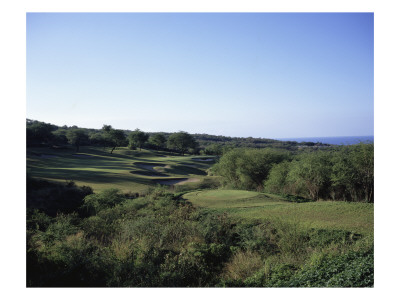 Makena Resort North Course, Hole 13 by Stephen Szurlej Pricing Limited Edition Print image