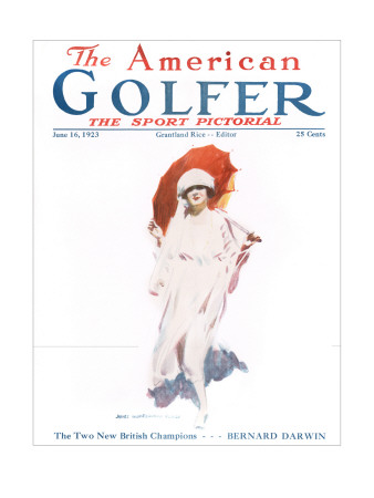 The American Golfer June 16, 1923 by James Montgomery Flagg Pricing Limited Edition Print image