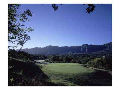 Luana Hills Country Club, Hole 2 by Stephen Szurlej Pricing Limited Edition Print image