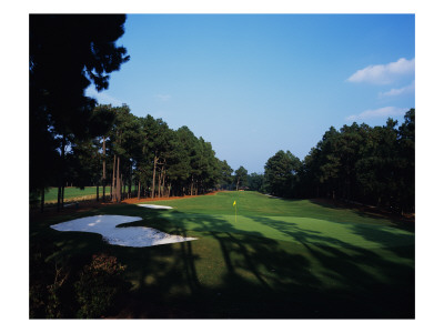 Pinehurst Golf Course No. 2, Hole 6 by Stephen Szurlej Pricing Limited Edition Print image