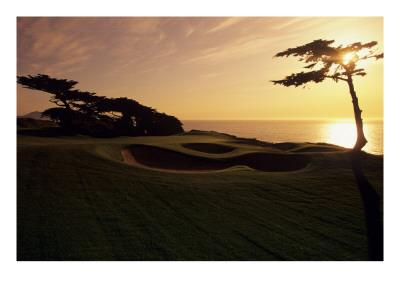 Olympic Club, Hole 5 by Stephen Szurlej Pricing Limited Edition Print image
