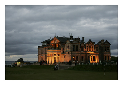 Nighttime At The R&A Golf Club by Stephen Szurlej Pricing Limited Edition Print image