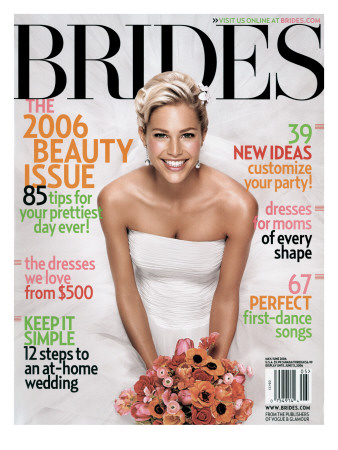 Brides Cover - May, 2006 by Naomi Kaltman Pricing Limited Edition Print image