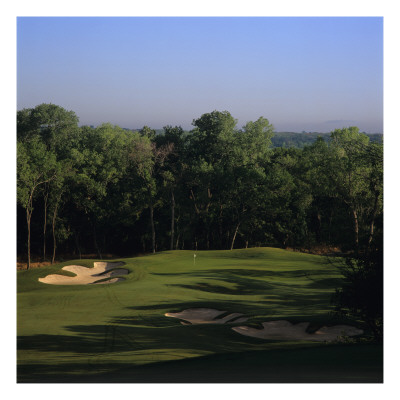 Cowboys Golf Club, Hole 4 by Stephen Szurlej Pricing Limited Edition Print image