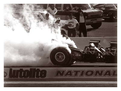 Top Fuel Dragster Burnout by David Perry Pricing Limited Edition Print image