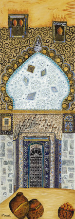 Oriental Door Iii by Valerie Maugeri Pricing Limited Edition Print image