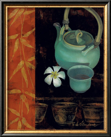 Bamboo Tea Ii by Fabrice De Villeneuve Pricing Limited Edition Print image