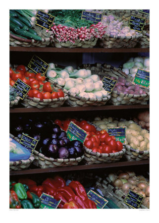 Vegetable Stand by Brian Reinhart Pricing Limited Edition Print image
