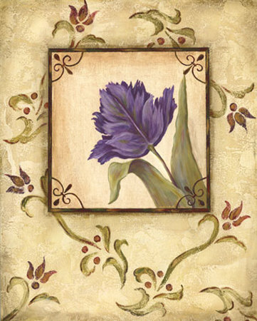 Purple Tulip by Jo Moulton Pricing Limited Edition Print image
