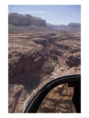 A View Of The Grand Canyon From An Helicopter by Taylor S. Kennedy Pricing Limited Edition Print image