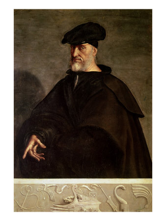 Portrait Of Andrea Doria by Sebastiano Del Piombo Pricing Limited Edition Print image