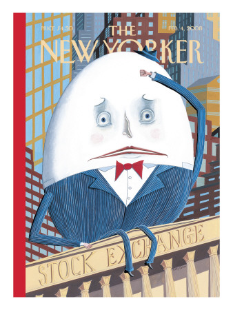 The New Yorker Cover - February 4, 2008 by Kathy Osborn Pricing Limited Edition Print image