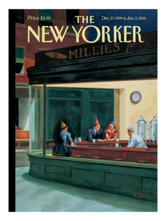 The New Yorker Cover - December 27, 1999 by Owen Smith Pricing Limited Edition Print image