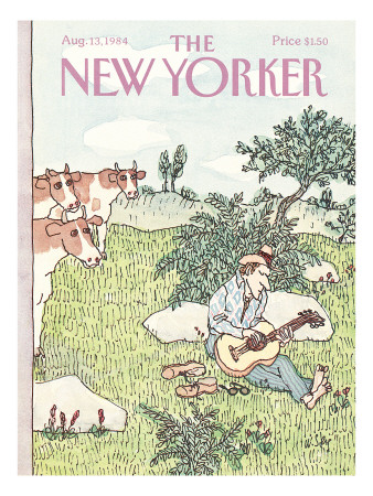The New Yorker Cover - August 13, 1984 by William Steig Pricing Limited Edition Print image