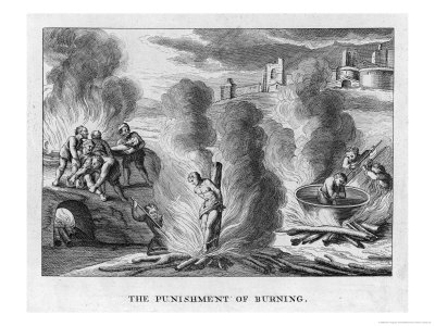 The Punishment Of Burning by Dom Augustin Calmet Pricing Limited Edition Print image