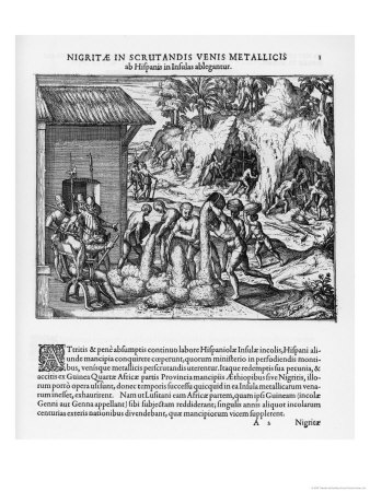 The Spaniards by Theodor De Bry Pricing Limited Edition Print image