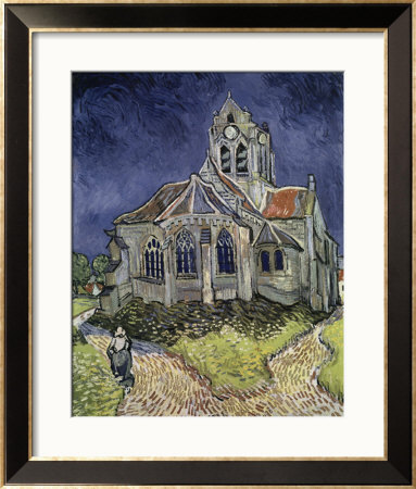 The Church Of Auvers-Sur-Oise by Vincent Van Gogh Pricing Limited Edition Print image