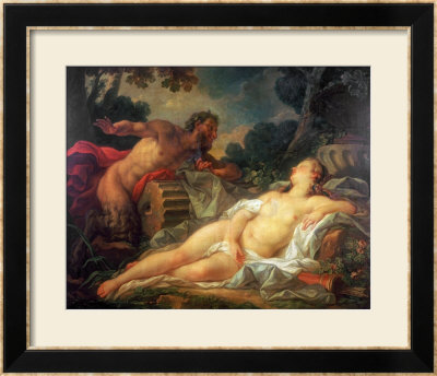 Jupiter And Antiope by Noel Nicolas Coypel Pricing Limited Edition Print image