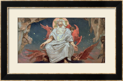 Savaoph, God The Father, 1885-96 by Victor Mikhailovich Vasnetsov Pricing Limited Edition Print image