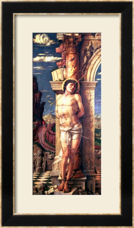 St. Sebastian, Circa 1459 by Andrea Mantegna Pricing Limited Edition Print image