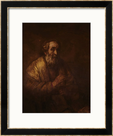 Homer Dictating To A Clerk, 1663 by Rembrandt Van Rijn Pricing Limited Edition Print image