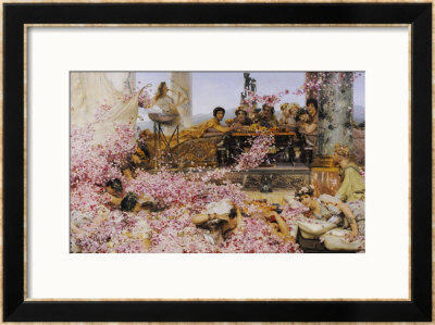 The Roses Of Heliogabalus, 1888 by Sir Lawrence Alma-Tadema Pricing Limited Edition Print image