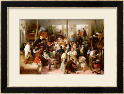 The Auction, 1863 by John Morgan Pricing Limited Edition Print image